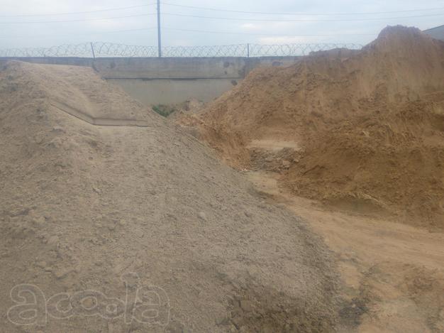Строительный песок с доставкой